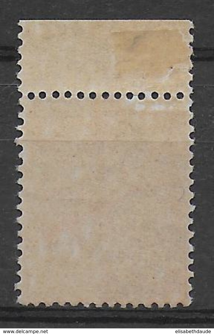 SEMEUSE - YVERT N°129a TYPE II * CHARNIERE SUR Bdf AYANT TRES LEGEREMENT DEBORDE SUR LE TIMBRE - 1903-60 Sower - Ligned