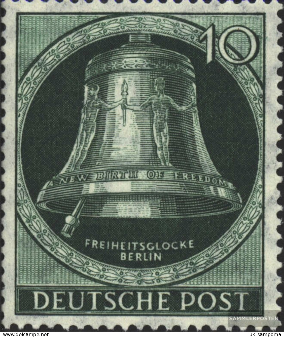 Berlin (West) 76 Unmounted Mint / Never Hinged 1951 Liberty Bell - Unused Stamps