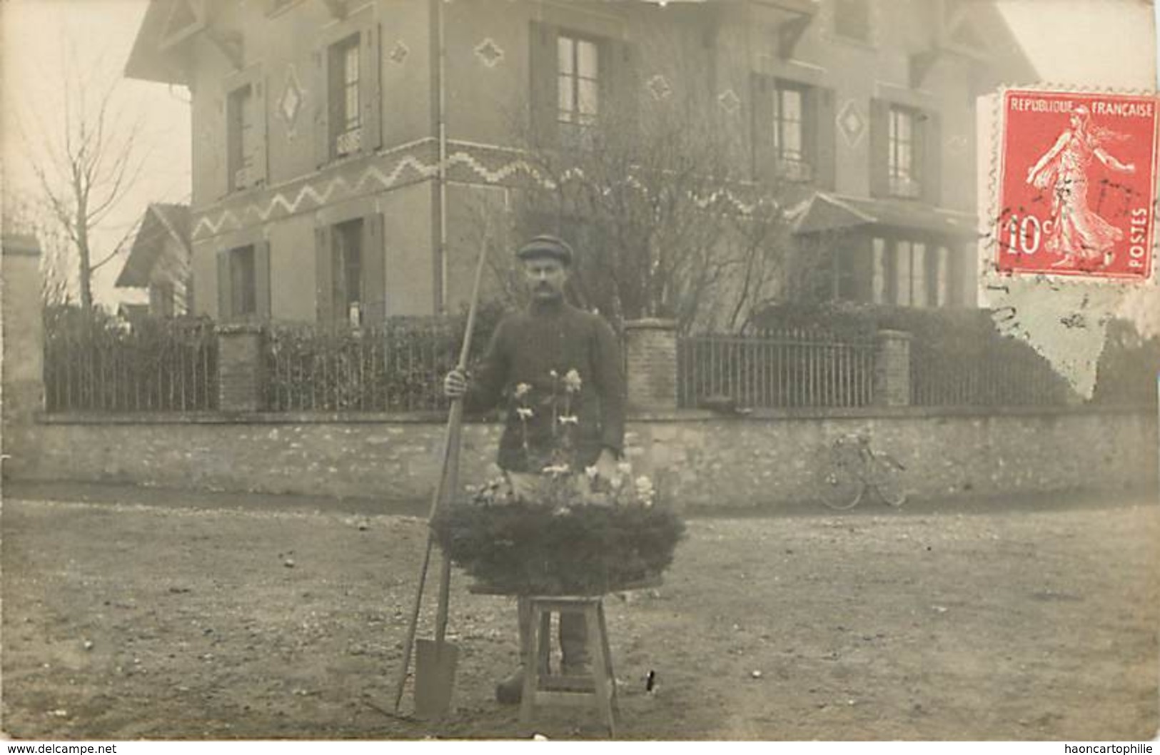 78 Le Chesnay Le Jardinier Carte Photo - Le Chesnay