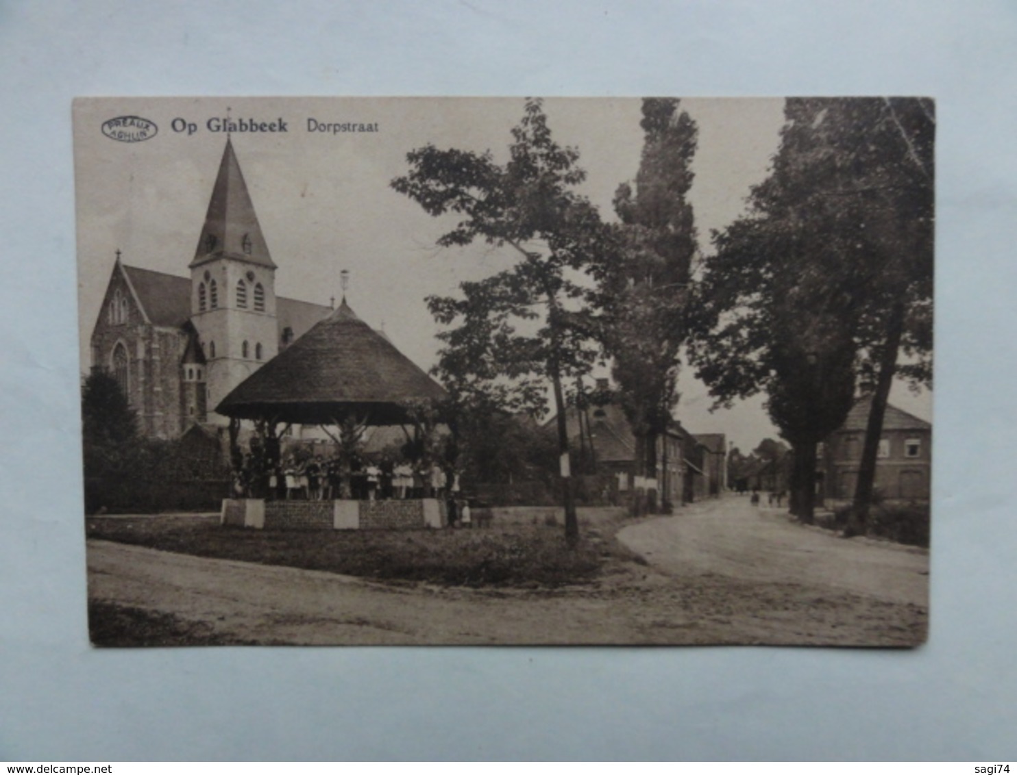 Opglabbeek, Dorpstraat  1938 - Opglabbeek