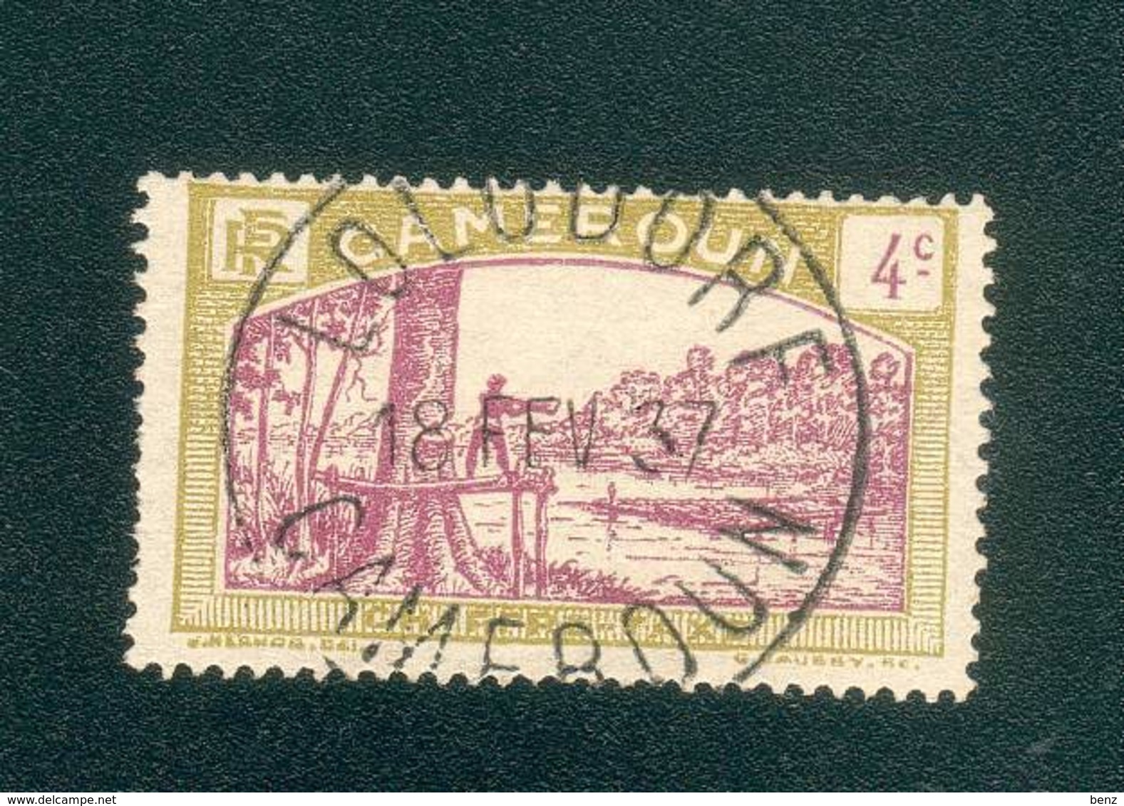 CAMEROUN KAMERUN TAXE N°2  OB LOLODORF PEU COURANT 18 FEVRIER 1937 TB - Used Stamps