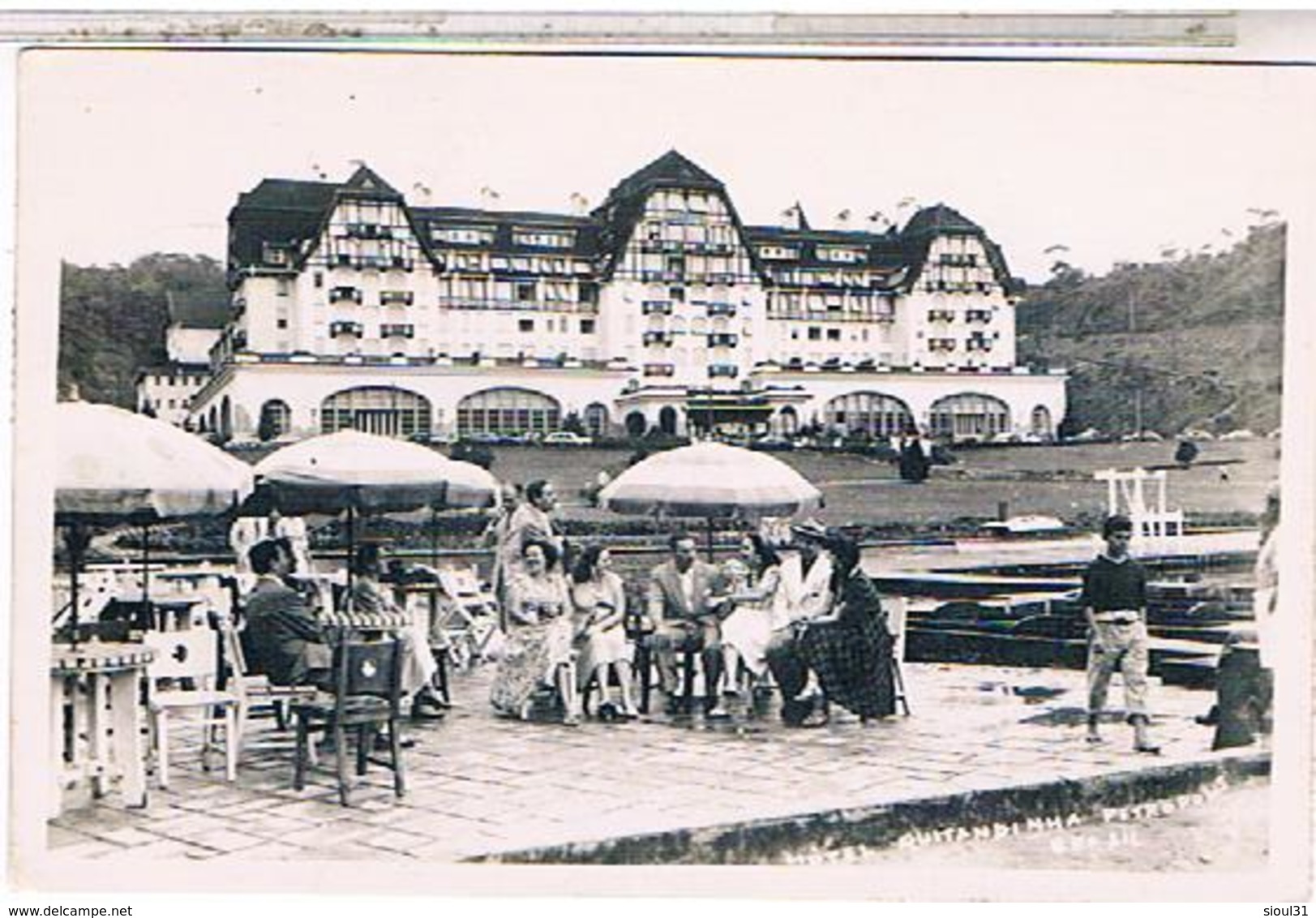 BRESIL PETROPOLIS HOTEL QUITANDINHA  1950 US59 - Autres