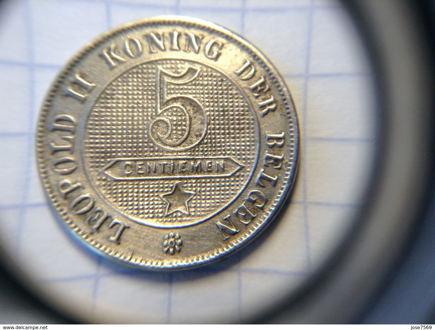 Belgie: 5 Cent 1901 VL. #253 - 5 Centimes