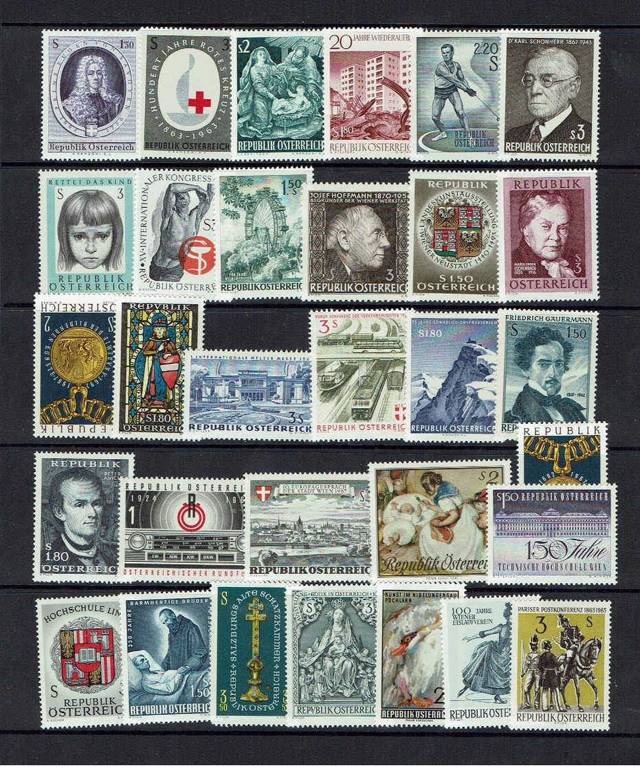 AUSTRIA...1960's...mostly Mint - Unused Stamps