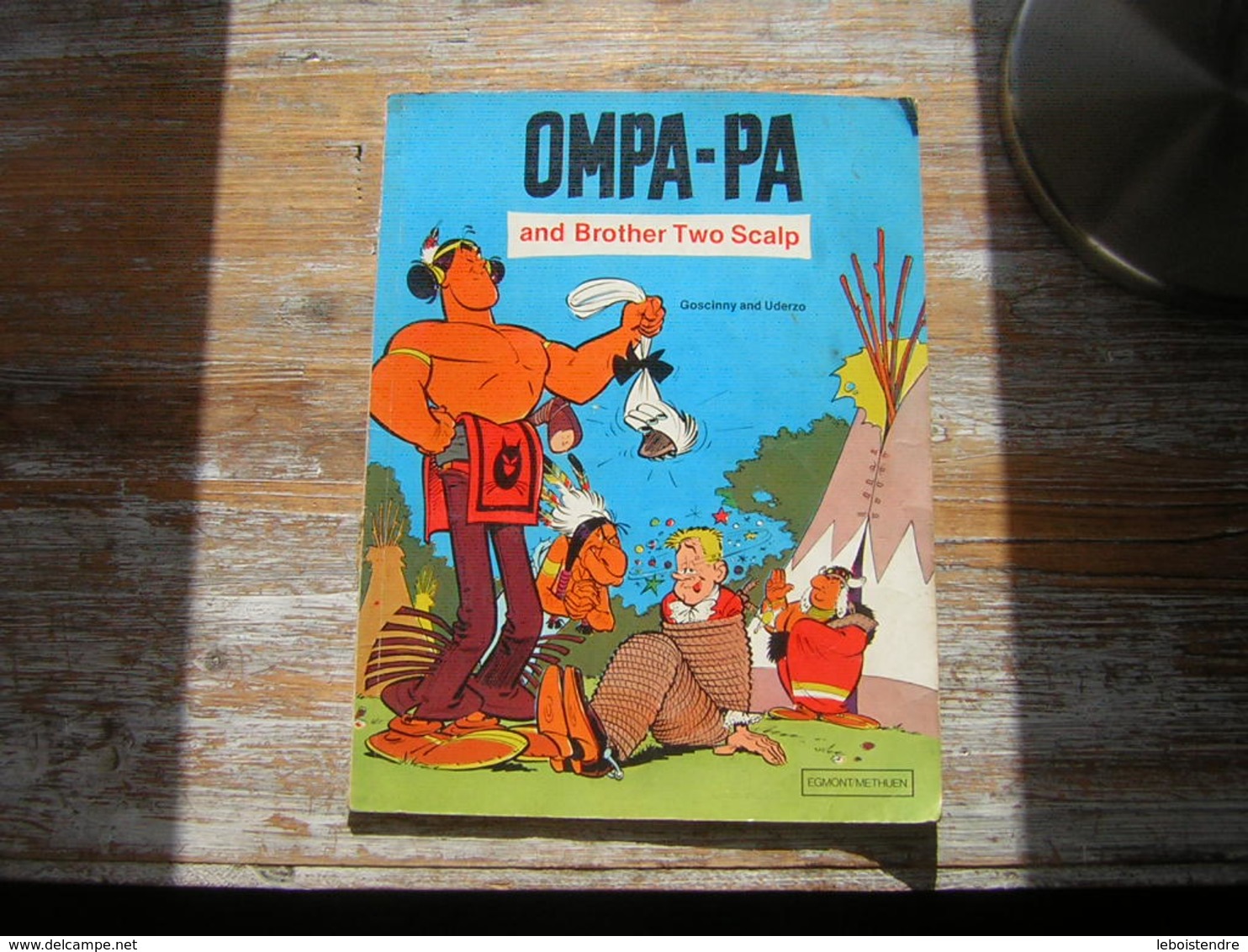 OMPA PA AND BROTHER TWO SCALP GOSCINNY AND UDERZO 1977 EGMONT / METHUEN - Other Publishers