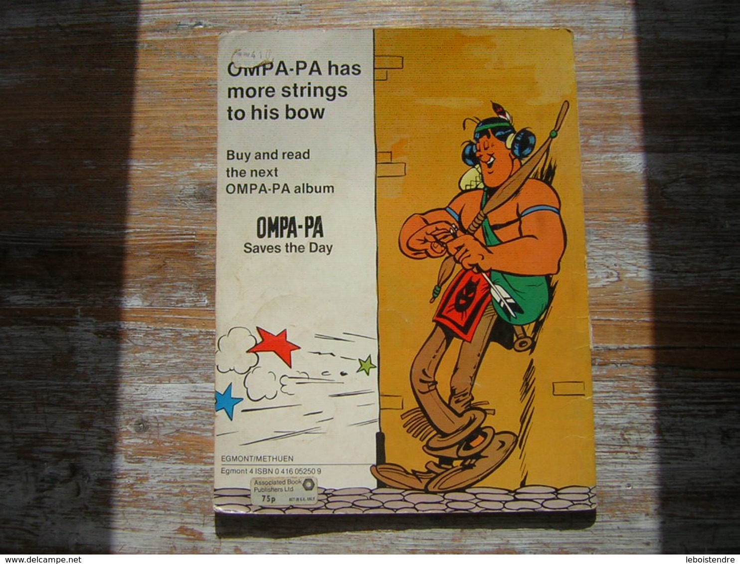 OMPA PA AND BROTHER TWO SCALP GOSCINNY AND UDERZO 1977 EGMONT / METHUEN - Other Publishers