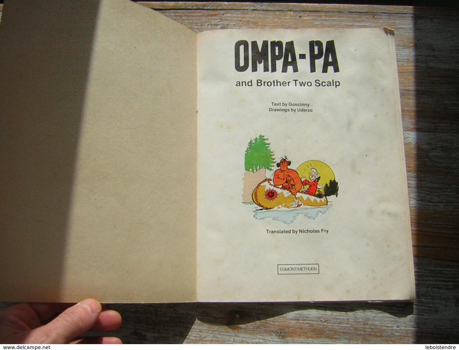 OMPA PA AND BROTHER TWO SCALP GOSCINNY AND UDERZO 1977 EGMONT / METHUEN