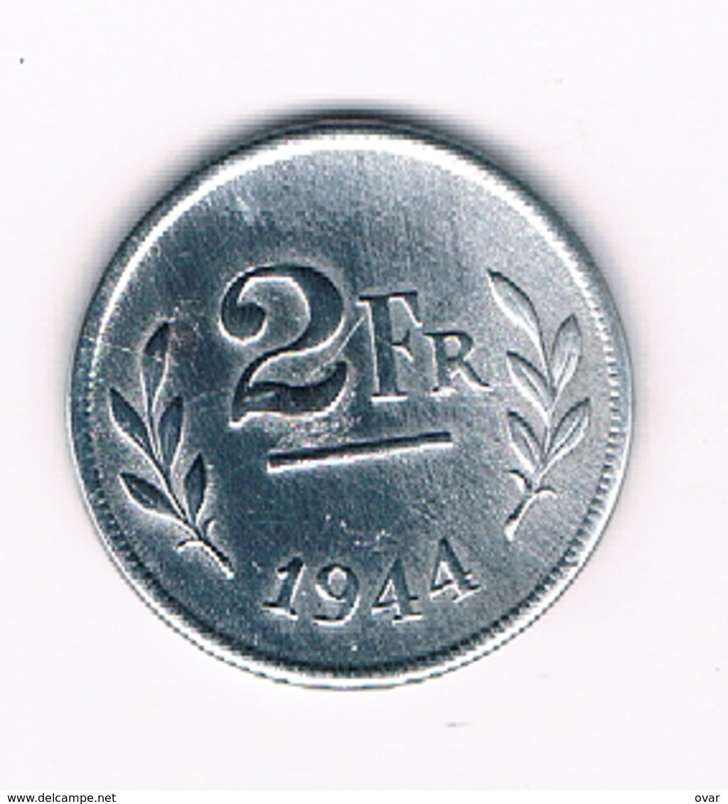 2 FRANC 1944 BELGIE /2146/ - 2 Frank (1944 Befreiung)