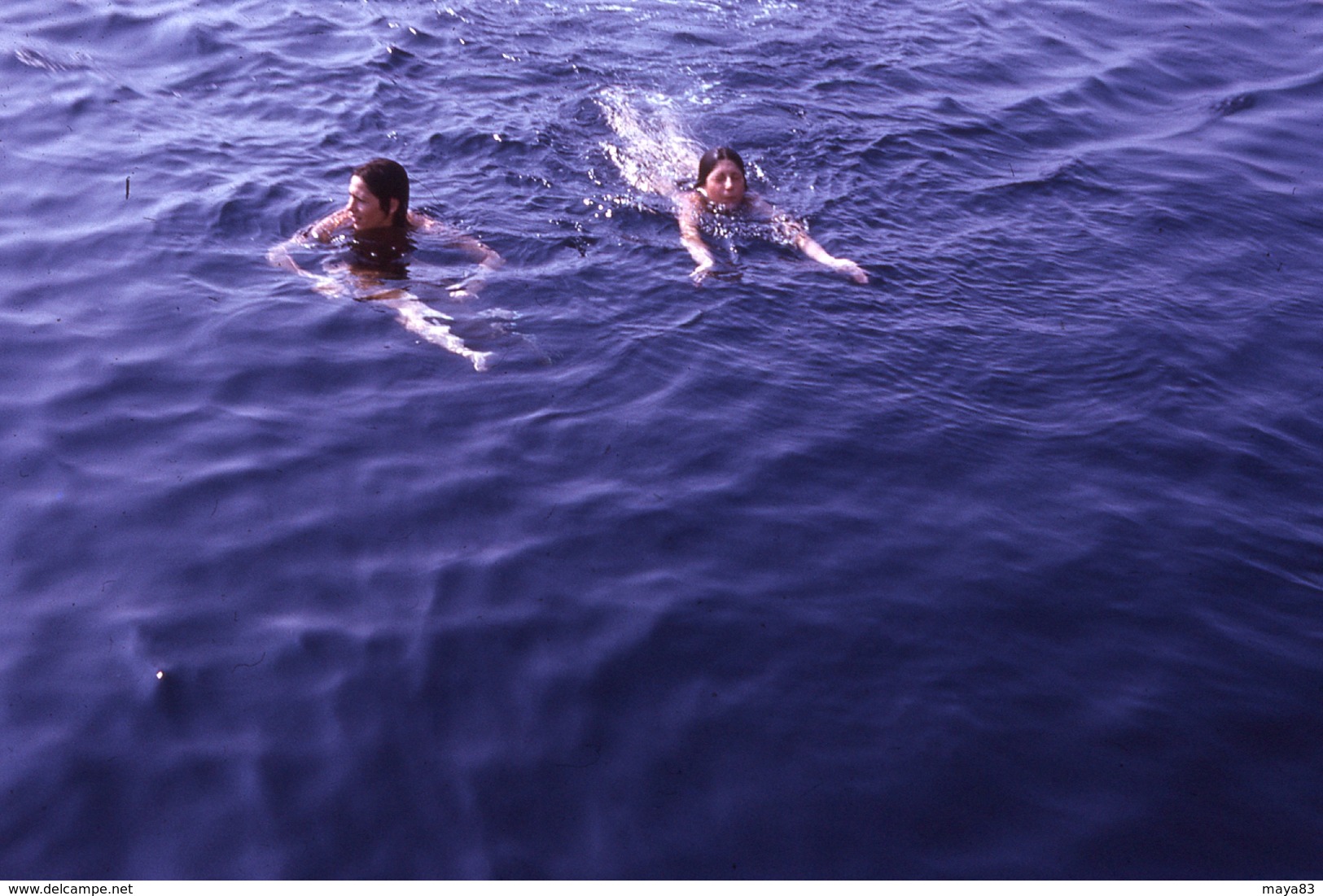 DIAPO SLIDE LOT DE DEUX DIAS EN BATEAU ET NAGE LA CIOTAT - Personnes Anonymes