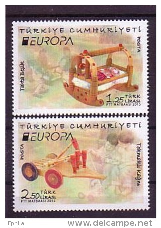 2015 TURKEY EUROPA - OLD TOYS MNH ** - Nuevos