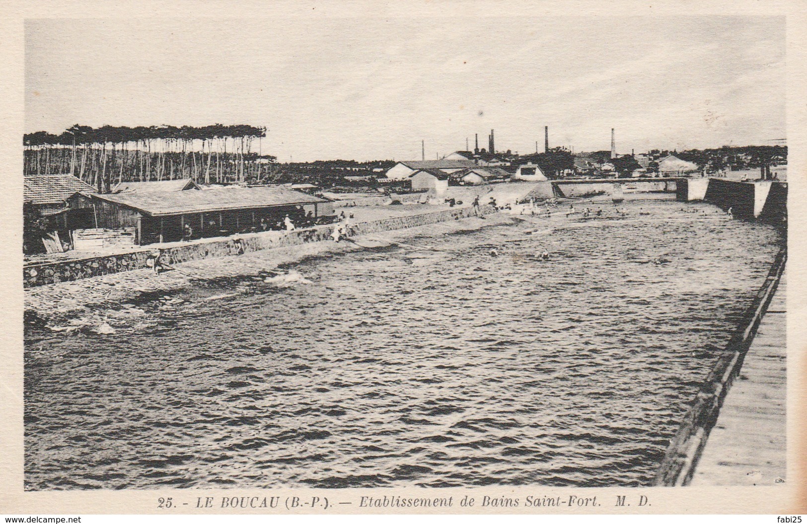 LE BOUCAU ETABLISSEMENT DE BAIN SAINT FORT - Boucau