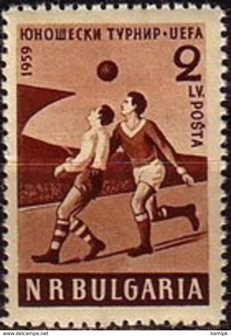 USED STAMPS Bulgaria - Youth Football Tournament	  -1959 - Used Stamps