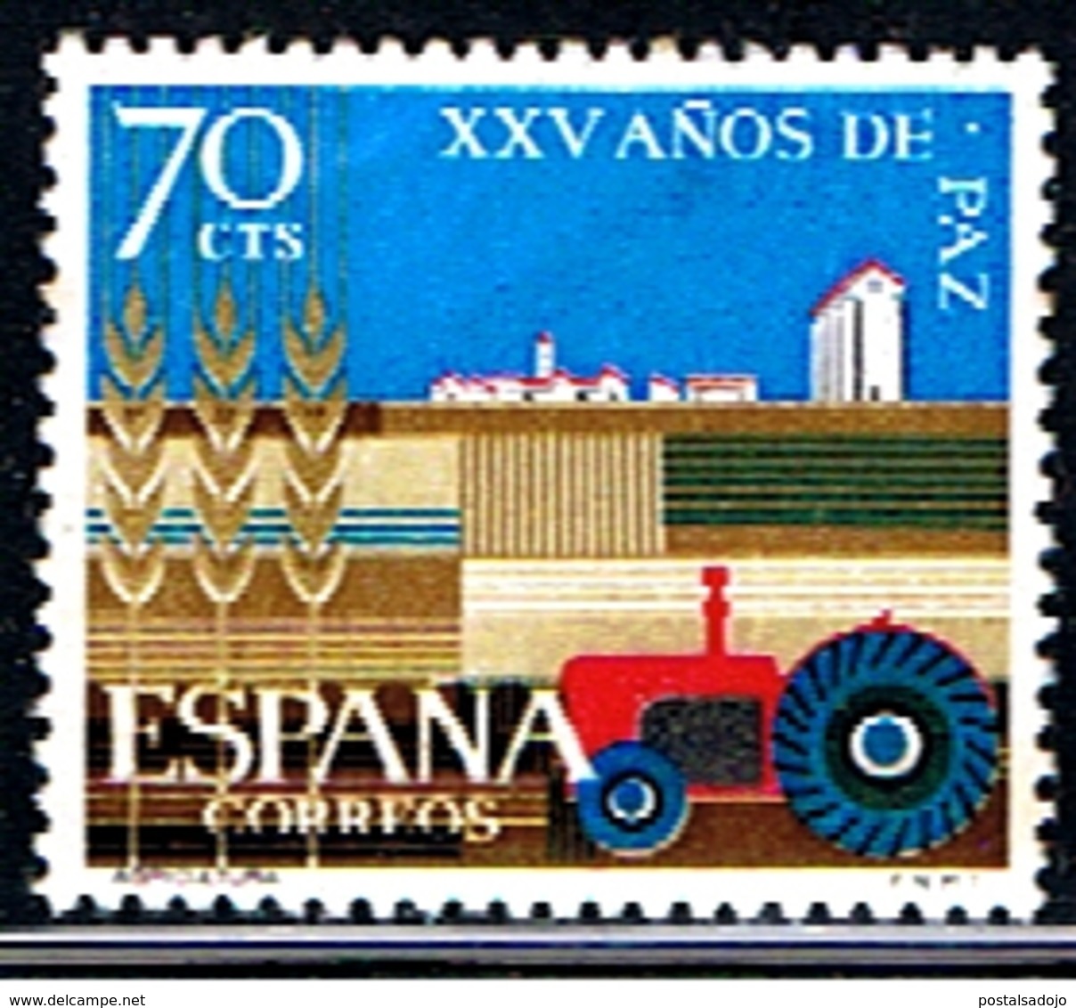 (3E 543) ESPAÑA  // EDIFIL 1580 // Y&T 1232 // 1964 - Neufs