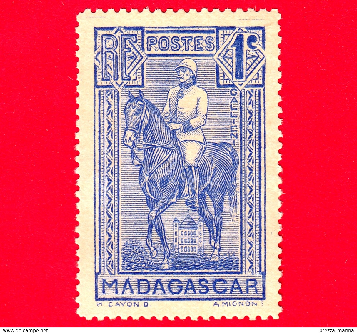 MADAGASCAR - Nuovo - 1939 - Generale Joseph-Simon Gallieni - 1 - Unused Stamps