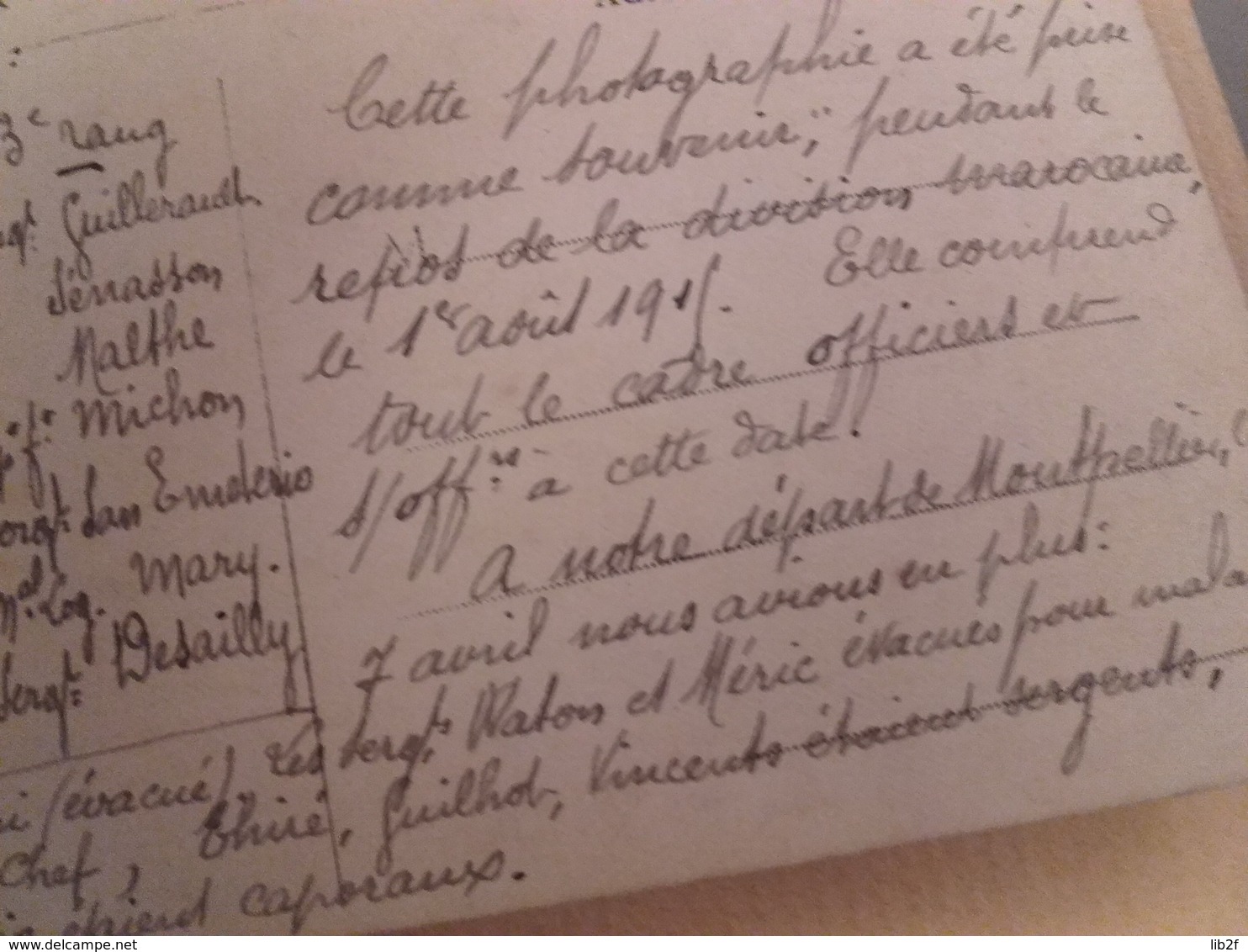 1914 Amiens Fontenay Le Comte 18 Eme Bataillon De Chasseurs à Pieds Tranchées Poilus 1914 1918 14-18 1cph - War, Military