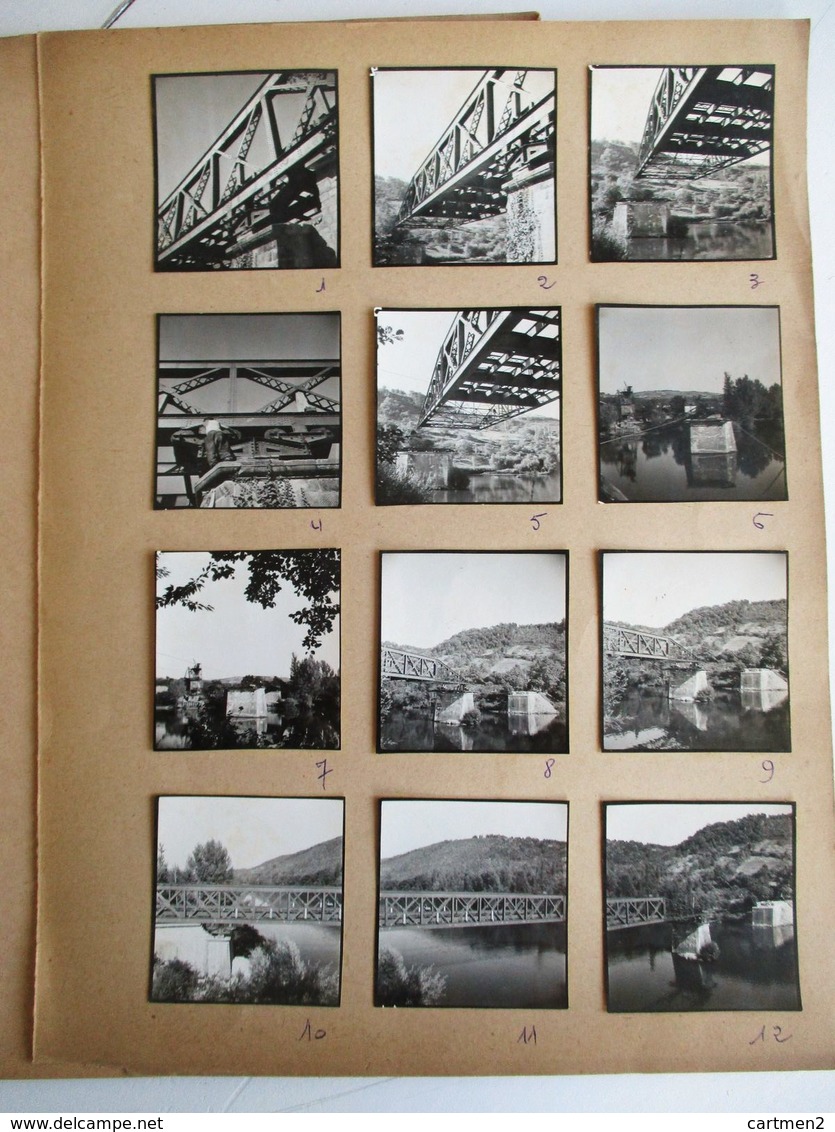 12 PHOTO ANCIENNE A LOCALISER : CONSTRUCTION DU PONT DE LA MADELEINE 1949 PONT METALLIQUE TRAVAUX METIER NOEL LE BOYER - Places