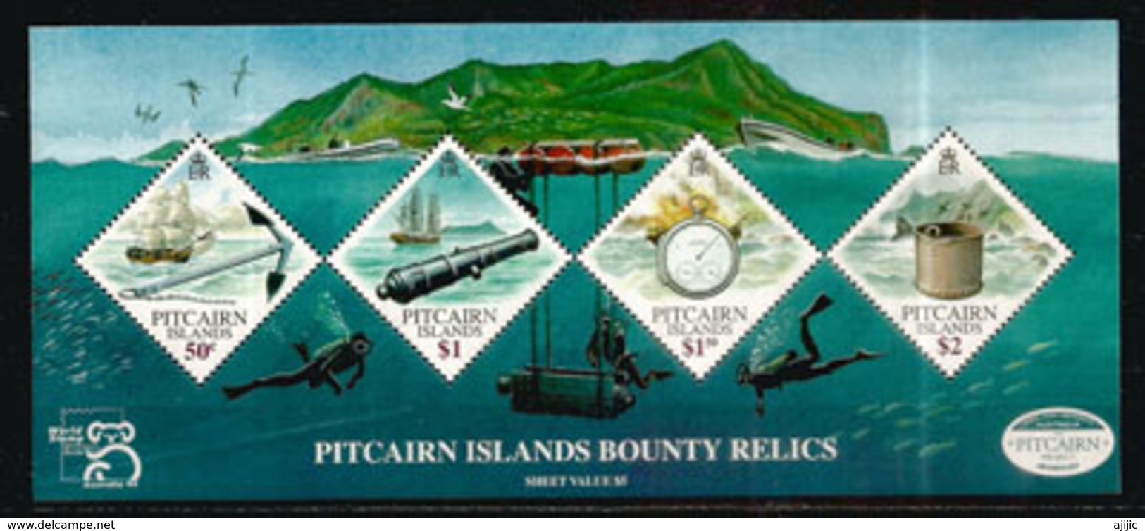 Année Complète 1999,  18 Timbres + 2 Blocs-feuillets Neufs **,  Côte 75,00  €. Deux Photos. - Pitcairn