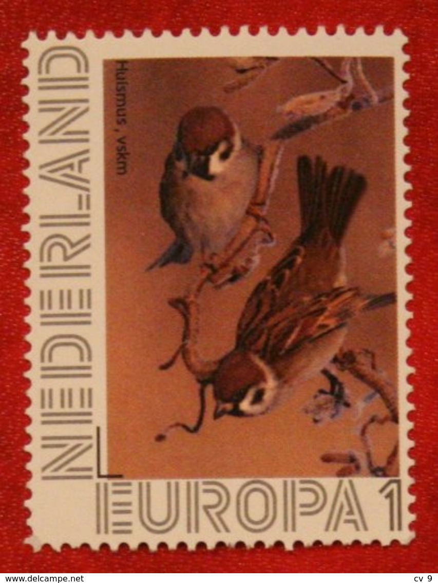 Birds, Vogels Oiseaux Pajaros Huismus Sparrow Persoonlijke Zegel POSTFRIS / MNH ** NEDERLAND / NIEDERLANDE / NETHERLANDS - Personnalized Stamps