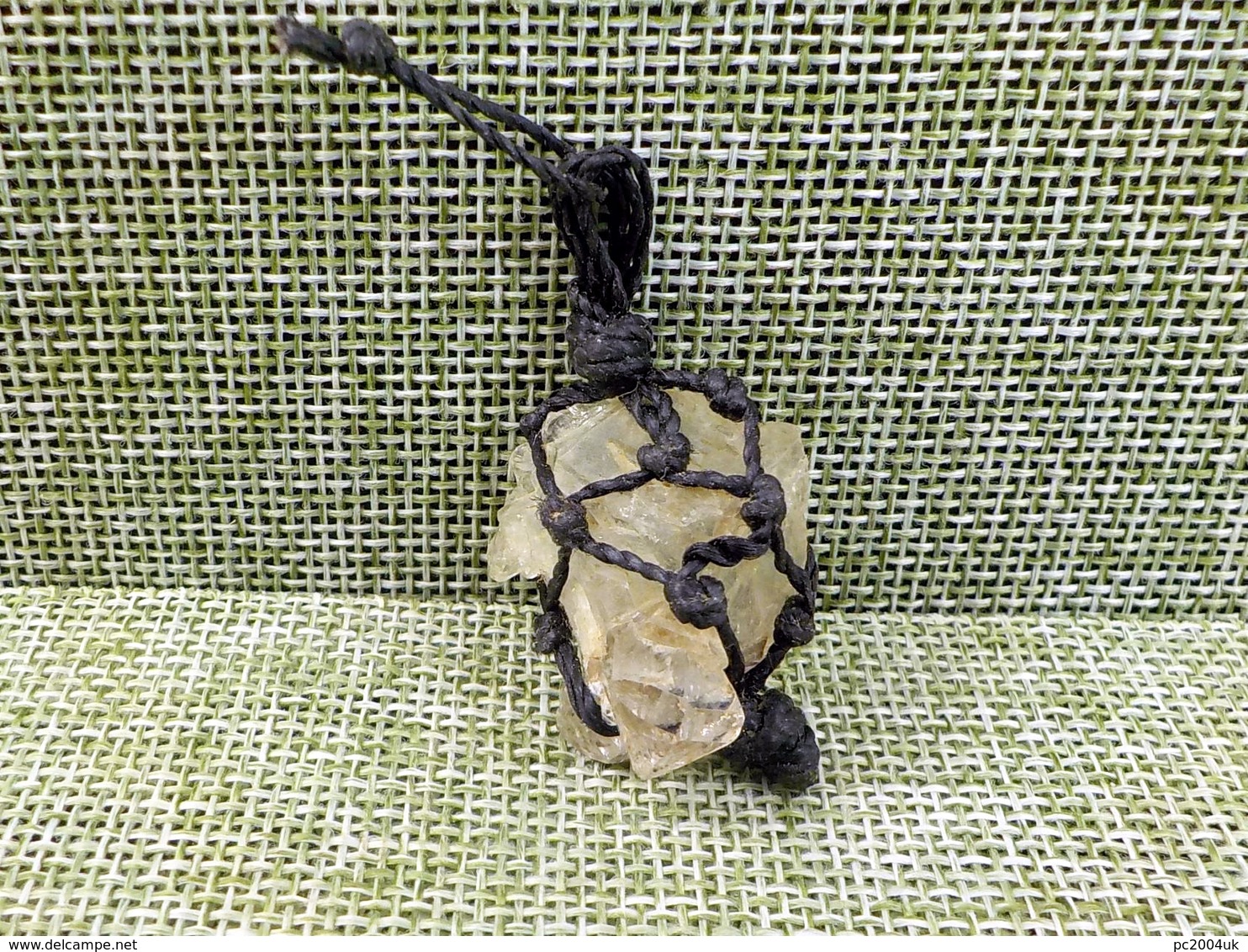 FREE SHIPPING. An African Tribal Rock Crystal Pendant. FREE SHIPPING - Ethniques