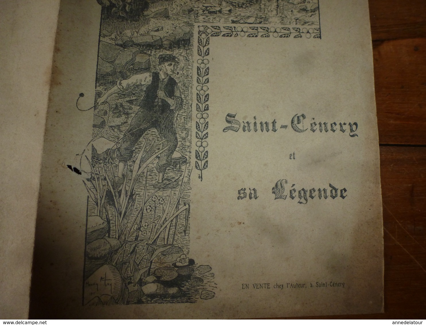 La Légende De Saint-Cenery-le-Gerei (Orne)  : Document Ancien - Collections