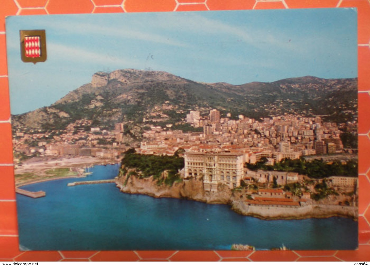 1981 Monaco Storia Postale Targhetta Centre De Congres Su  Cartolina - Lettres & Documents