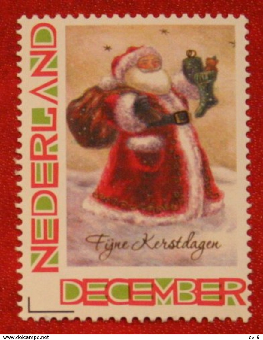 Santa Claus Kerstman XMAS Noel Persoonlijke December Zegel POSTFRIS / MNH ** NEDERLAND / NIEDERLANDE / NETHERLANDS - Personalisierte Briefmarken