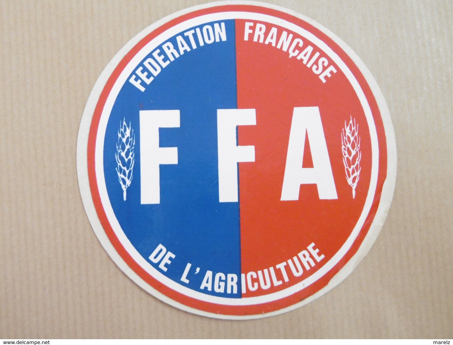 Fédération Française De L'Agriculture FFA Autocollant Agricole Agriculture - Autocollants