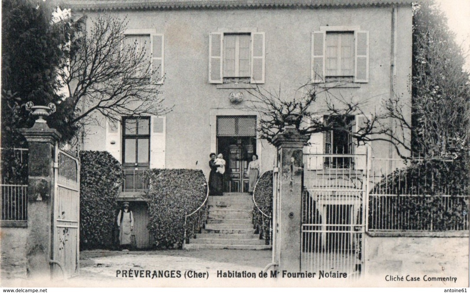 PREVERANGES --Habitation De Mr Fournier Notaire -tres Bon état - Préveranges