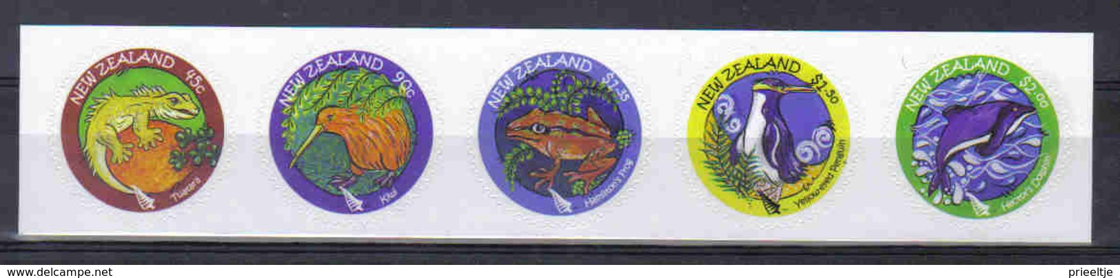 N. Zealand 2007 Fauna Strip Y.T. 2302/2306 ** - Unused Stamps