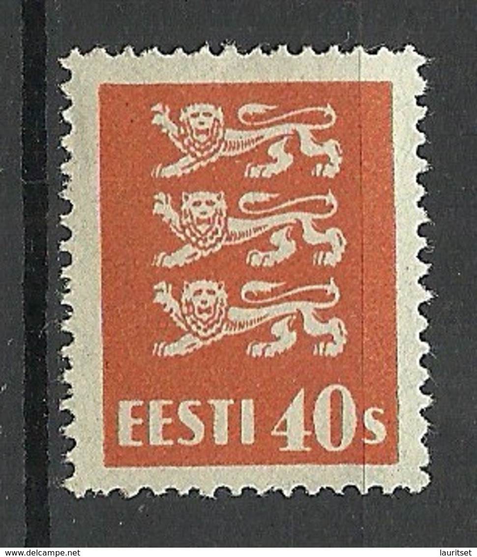 ESTLAND Estonia 1929 Michel 84 * - Estland