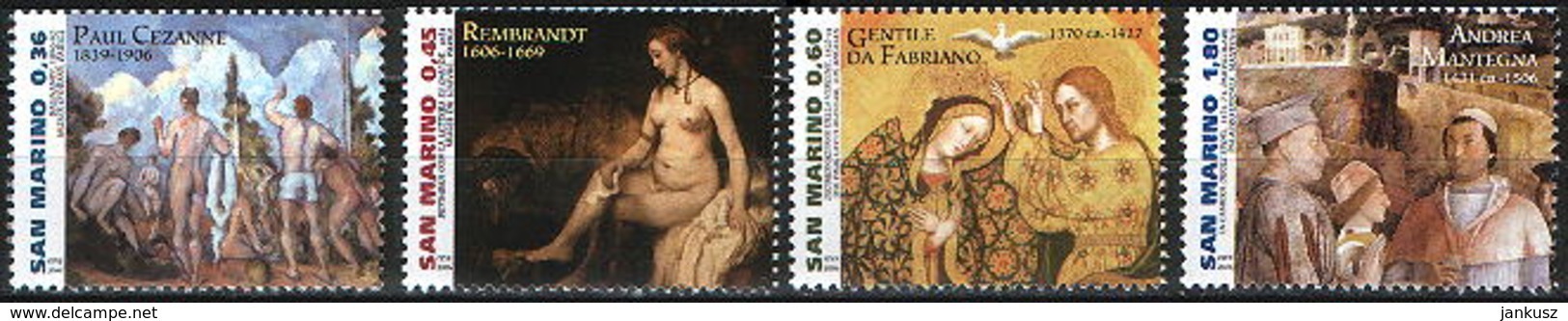 San Marino 2006 Mi 2256-2259 Art - Gentile Da Fabriano - Nuevos