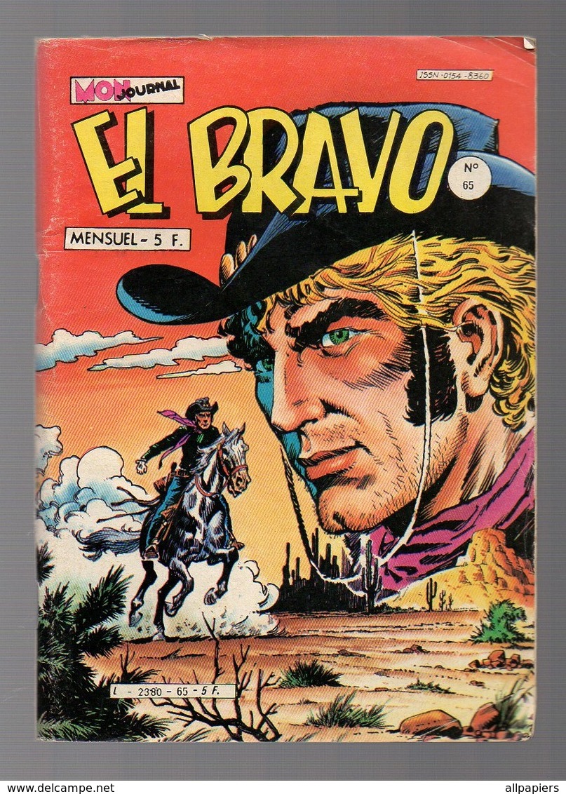 Petit Format El Bravo N°65 Western Family La Perle De Rock River - Stray Dog - L'homme De Richmond De 1983 - Mon Journal