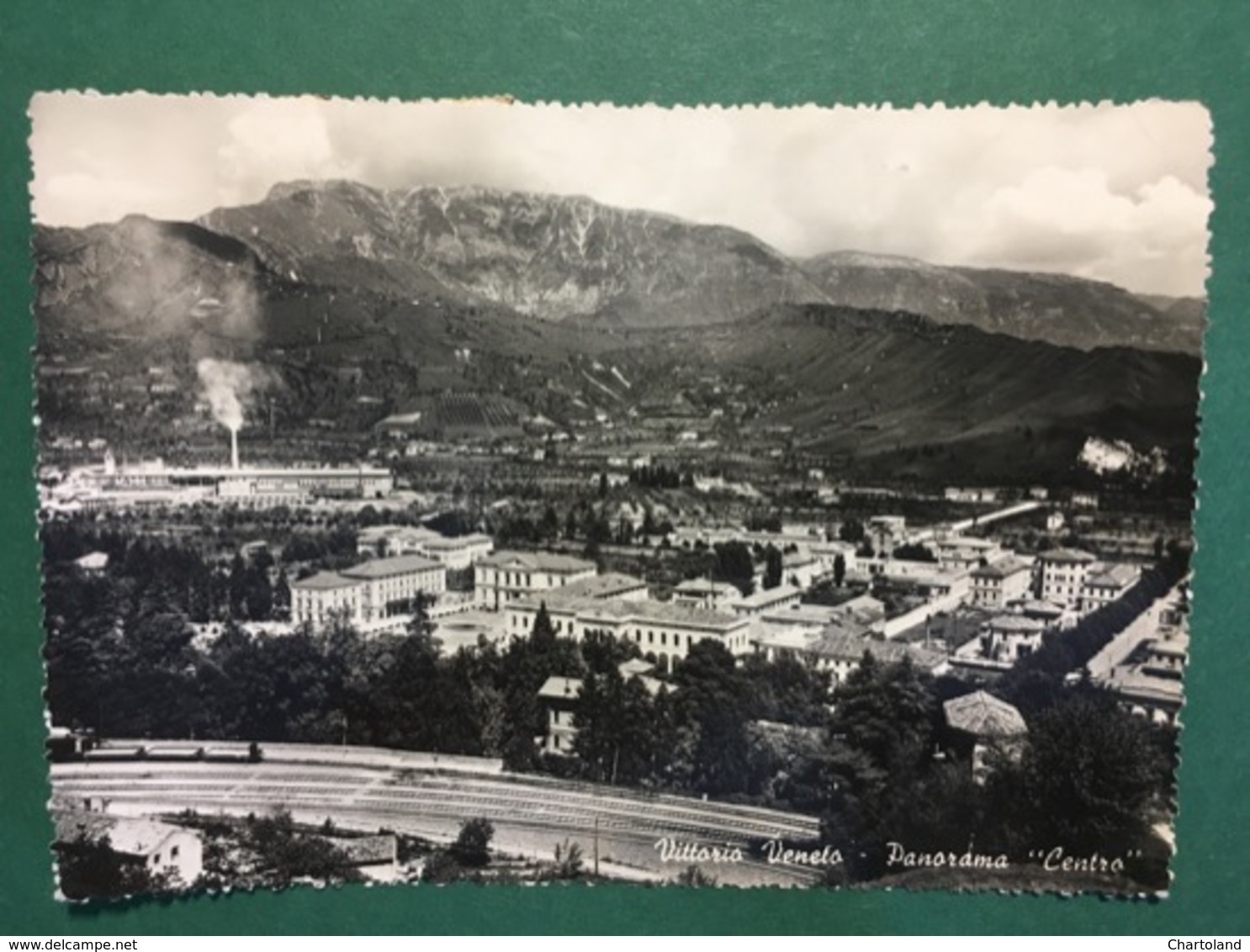 Cartolina Vittorio Veneto - Panorama - Centro - 1950 - Treviso