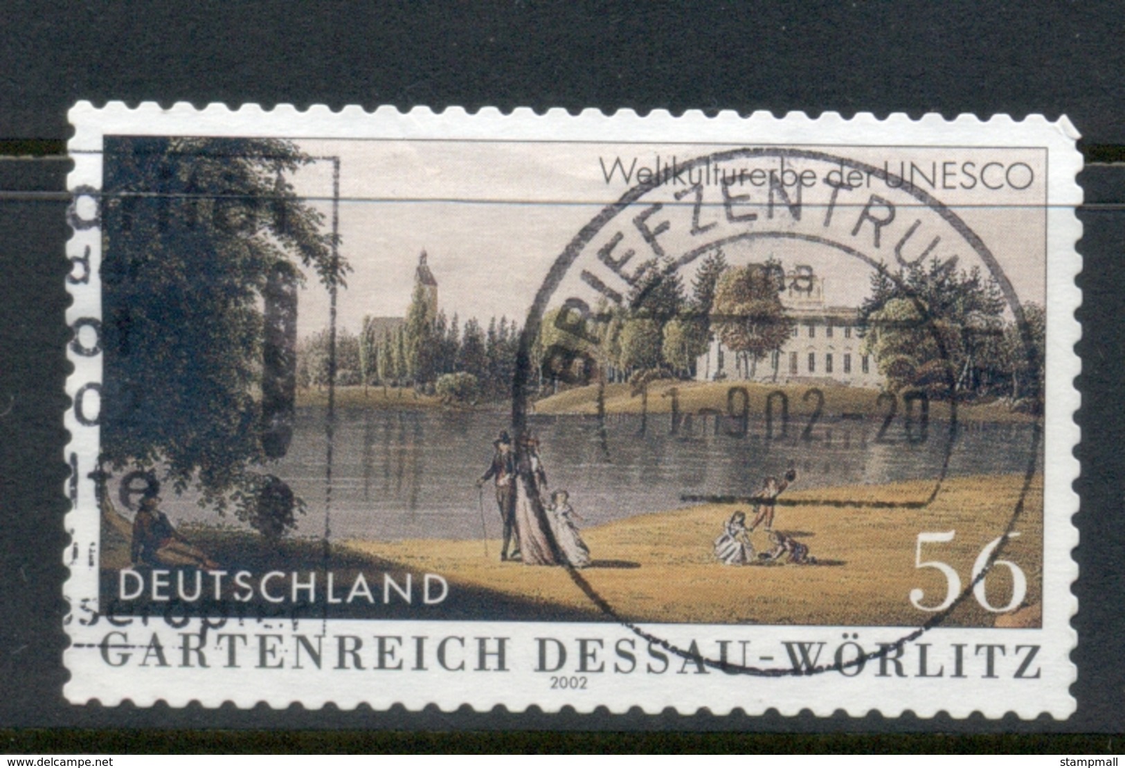 Germany 2002 UNESCO World Heritage Site P&S FU - Unused Stamps