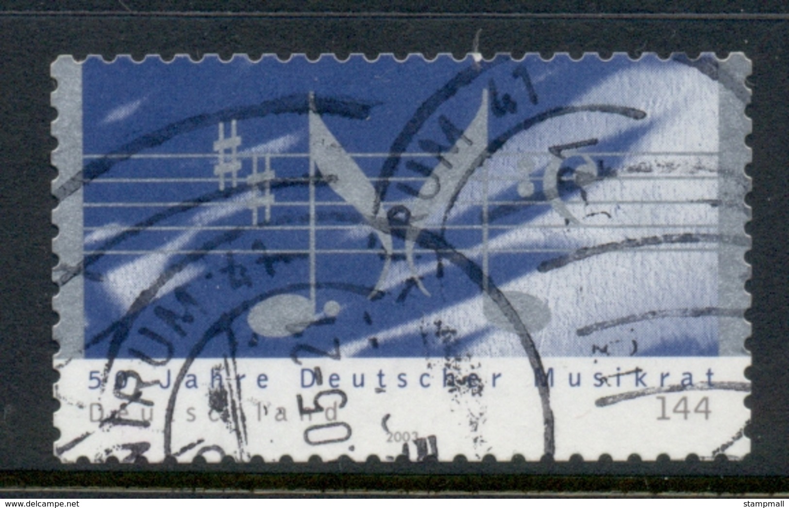 Germany 2003 Music Council FU - Unused Stamps