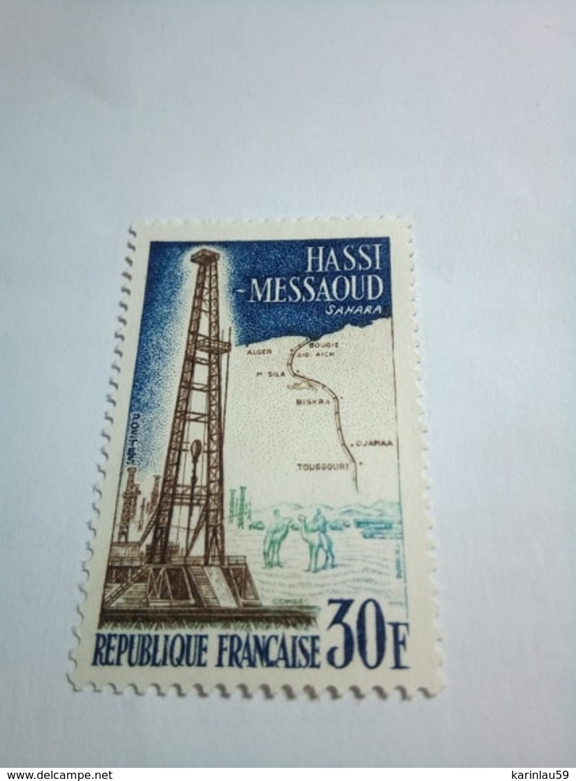 Timbres France HASSI-MESSAOUD SAHARA ALGER TOUGGOURT BOUGIE BISKRA SILA SIDI AICH Neuf 1959 - Unused Stamps