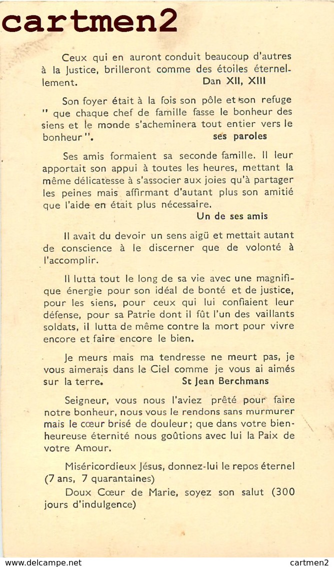 FAIRE-PART DE DECES FRANCOIS FICHOT  TRIBUNAL CIVIL DE LA SEINE AVOCAT JUSTICE 1950 - Overlijden