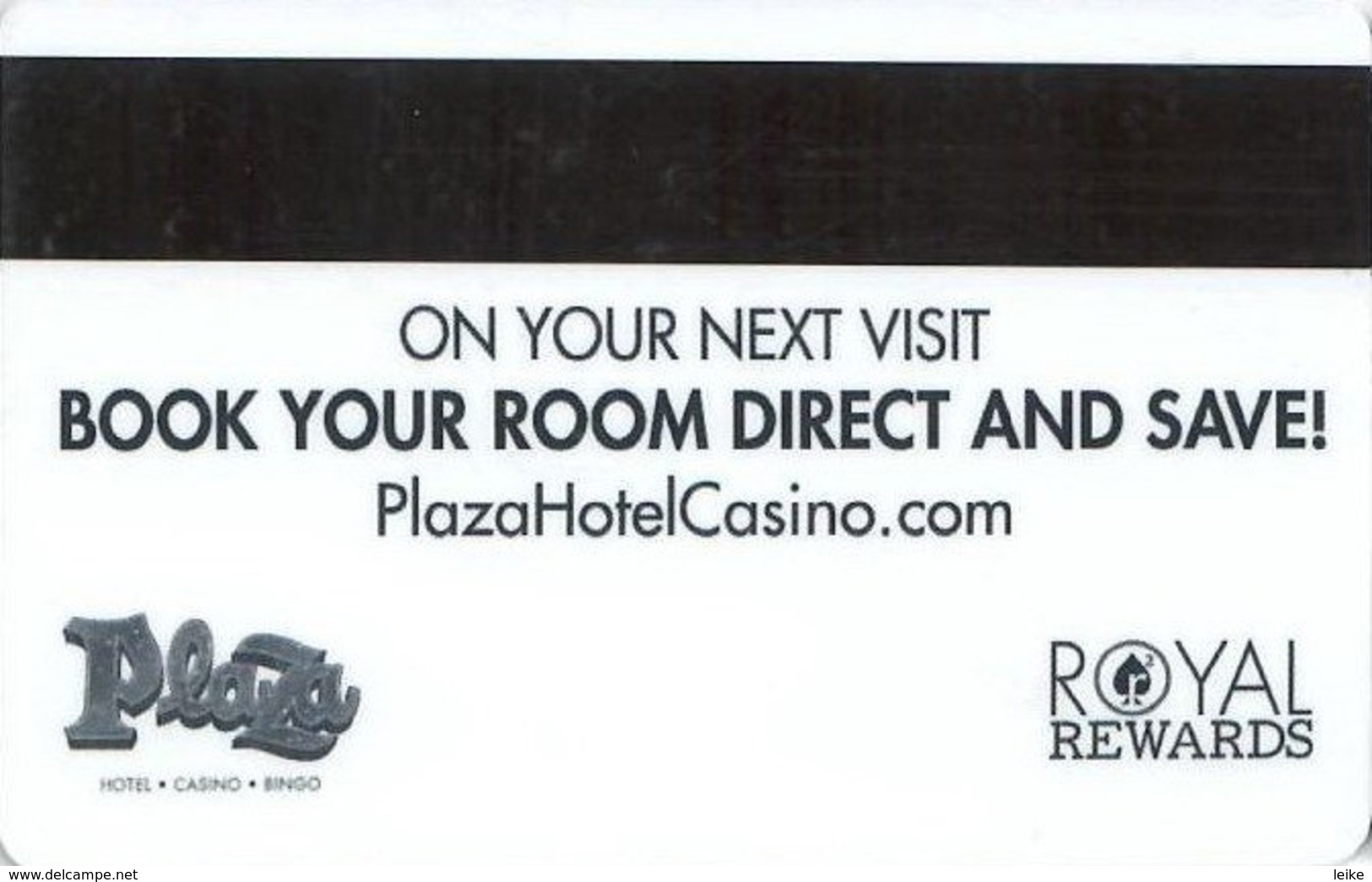 Plaza-50000-Giveaway[1310]== Hotel Room Keycard, Room Keys, Hotelkarte, Clef De Hotel - 1310 - Cartes D'hotel