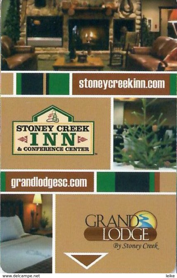 Stoney-Creek-Inn--amp--Conference-Center[2187]== Hotel Room Keycard, Room Keys, Hotelkarte, Clef De Hotel - 2187 - Cartes D'hotel