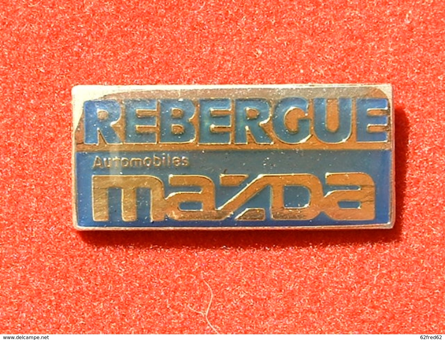 PIN'S MAZDA - REBERGUE AUTOMOBILES - Andere & Zonder Classificatie