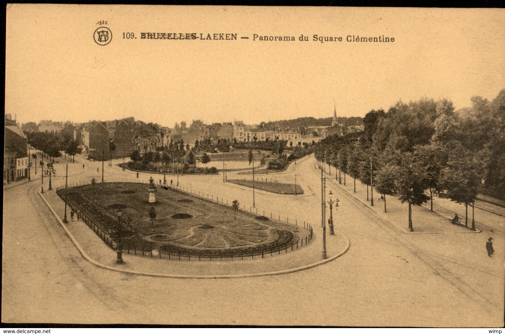 LAEKEN : Panorama Du Square Clémentine - Laeken
