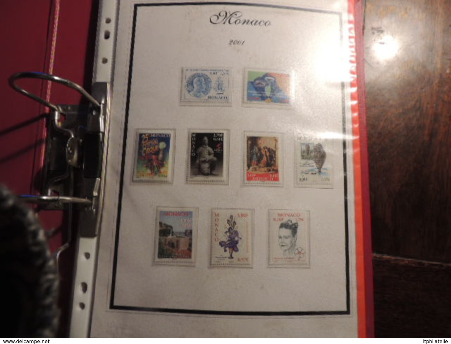 *AFFAIRE" COLLECTIO MONACO     2001 A 2004   TIMBRES NEUFS BLOCS FORTE FACIALE EURO  DANS CLASSEUR 30 PAGES - Collections