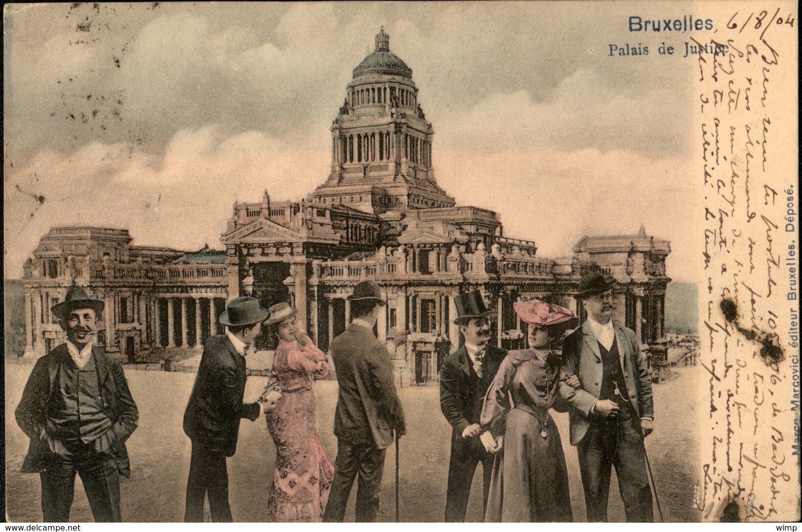 BRUXELLES :  Le  Palais De Justice - Fêtes, événements