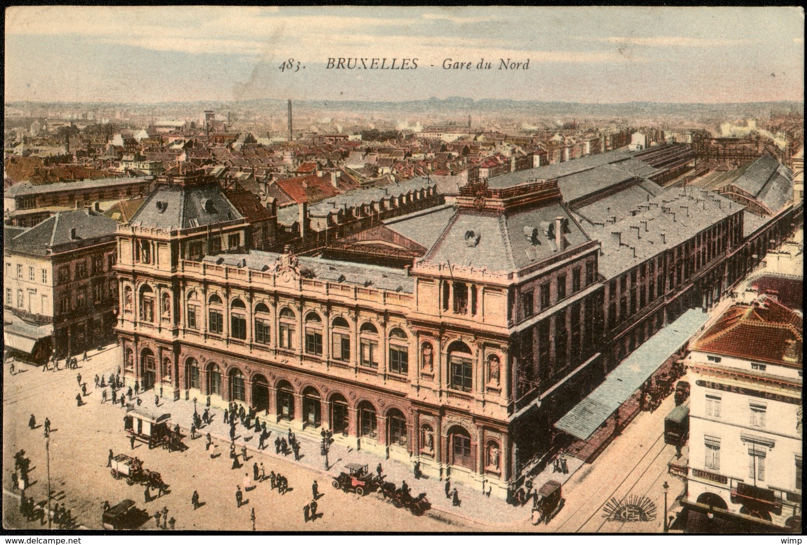 BRUXELLES :  Gare Du Nord + Panorama - Fêtes, événements