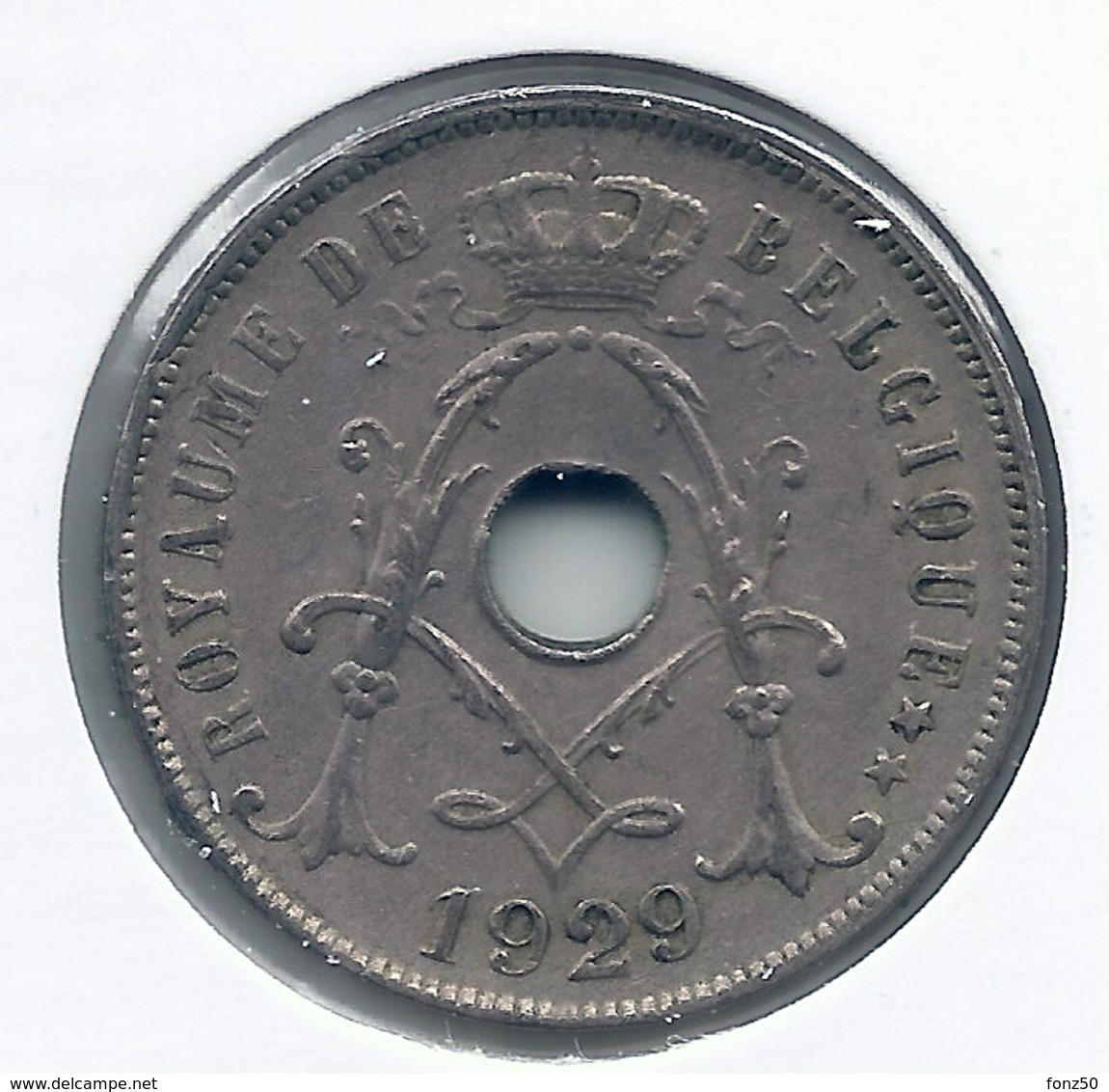 25 Cent 1929 Frans * Nr 5521 - 25 Centimes