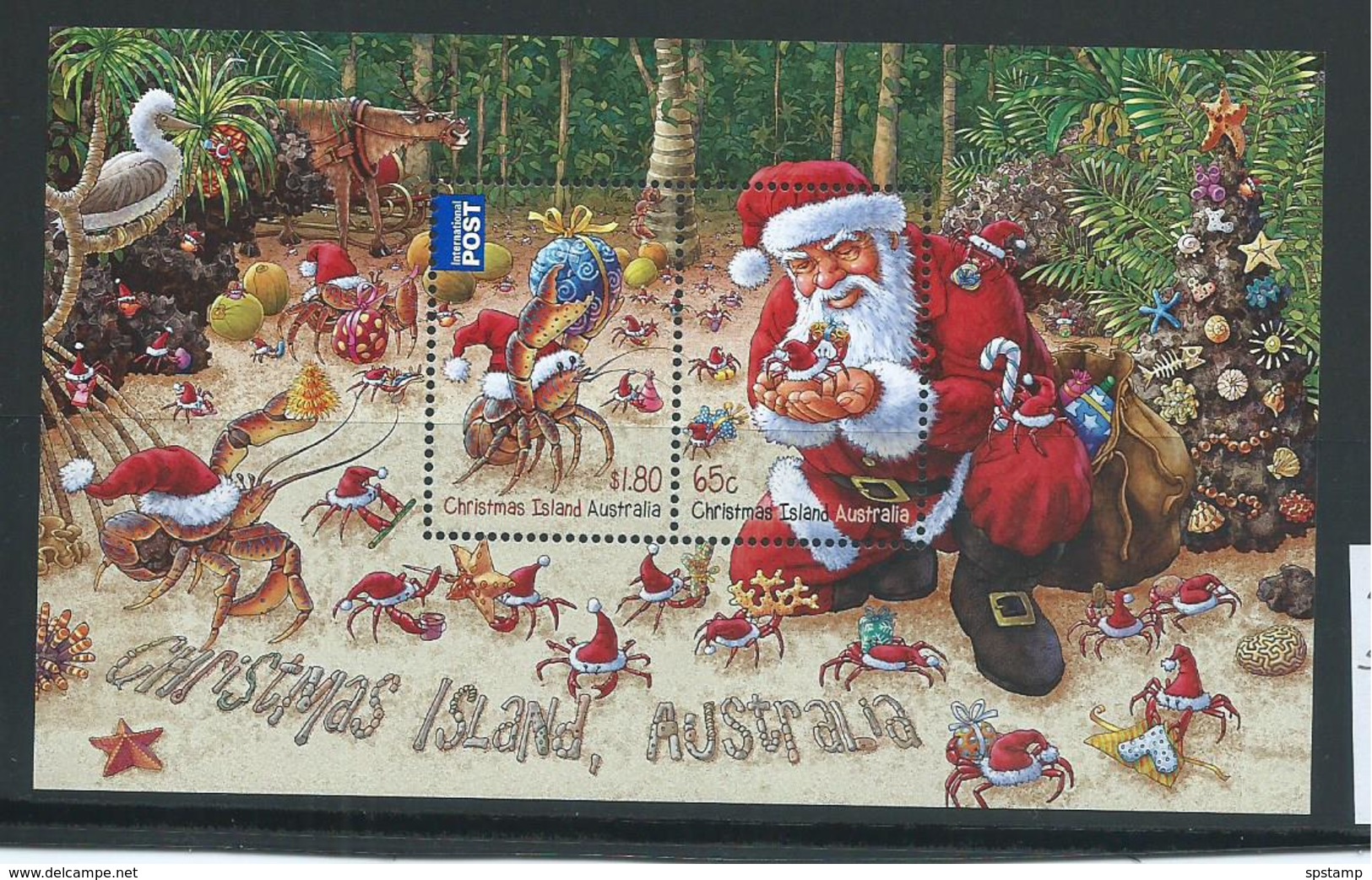 Christmas Island 2014 Xmas Set Of 2 & Miniature Sheet MNH - Christmas Island