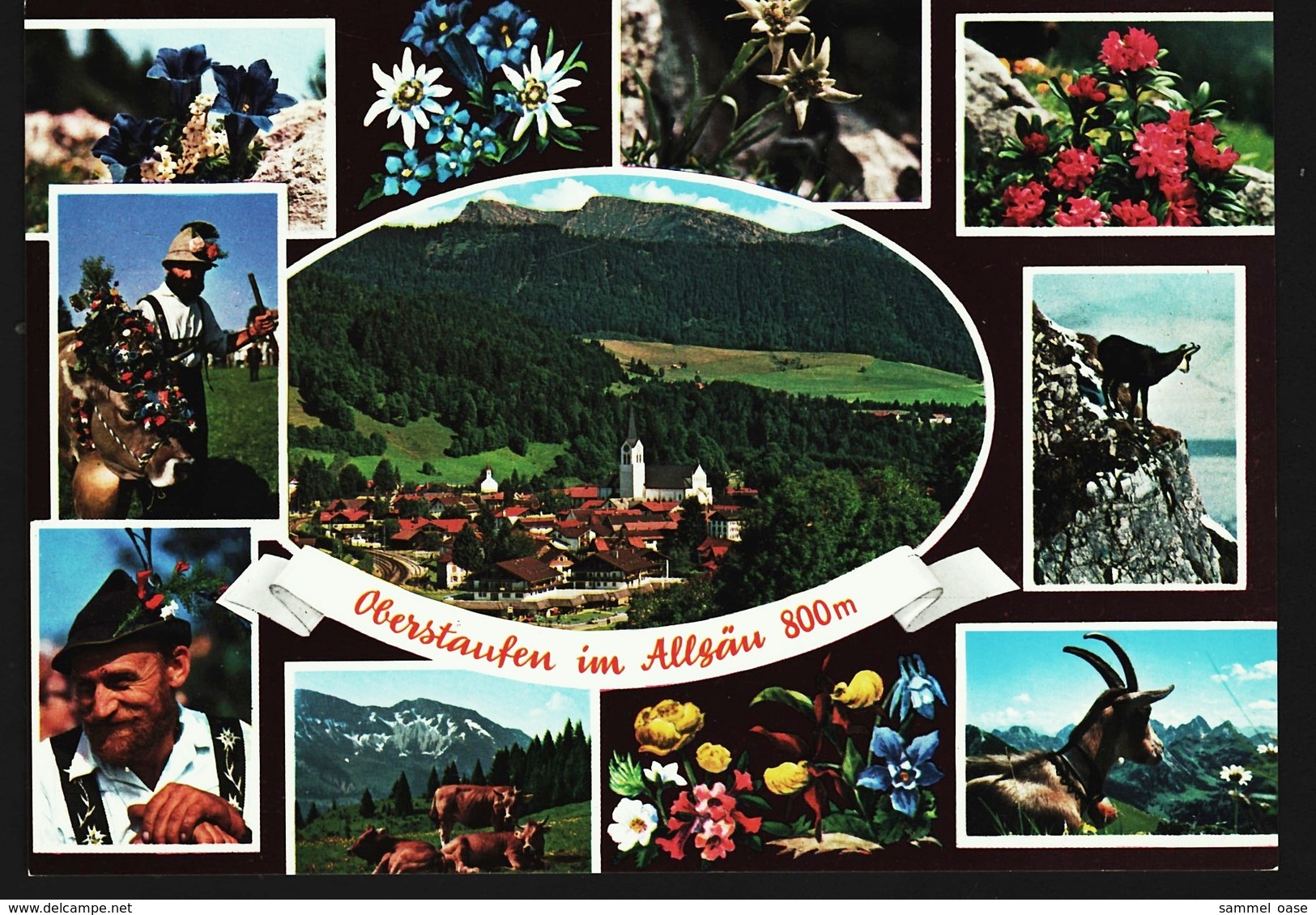 Oberstaufen / Allgäu  -  Mehrbild-Ansichtskarte Ca.1980    (10090) - Oberstaufen