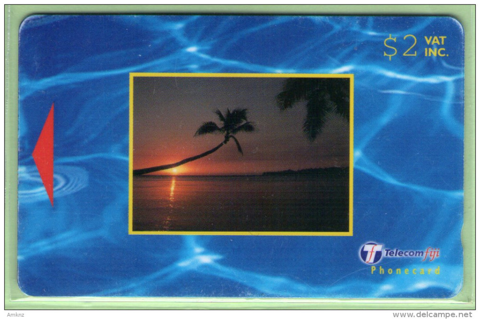 Fiji - 2000 Dawn & Dusk - $2 Small Sunset - FIJ-159 - VFU - Fiji