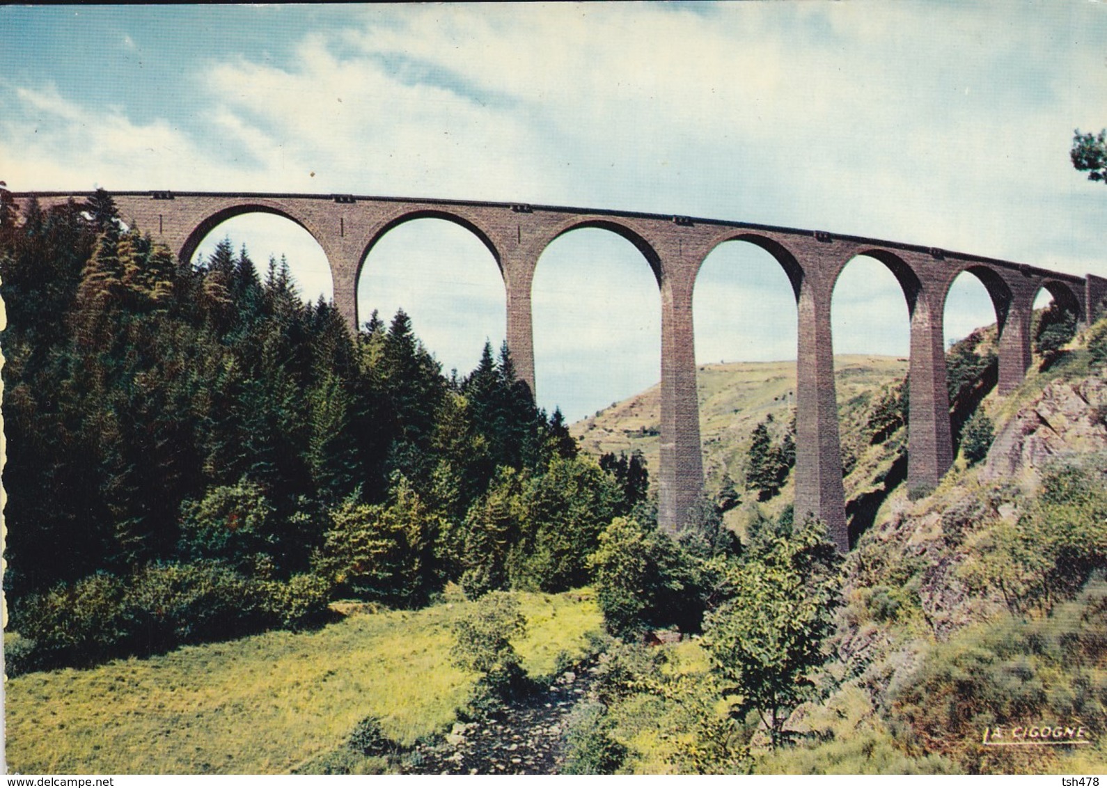 43----LE MONASTIER-SUR-GAZEILLE--viaduc De Recoumène Sur La Gazeille--voir 2 Scans - Autres & Non Classés