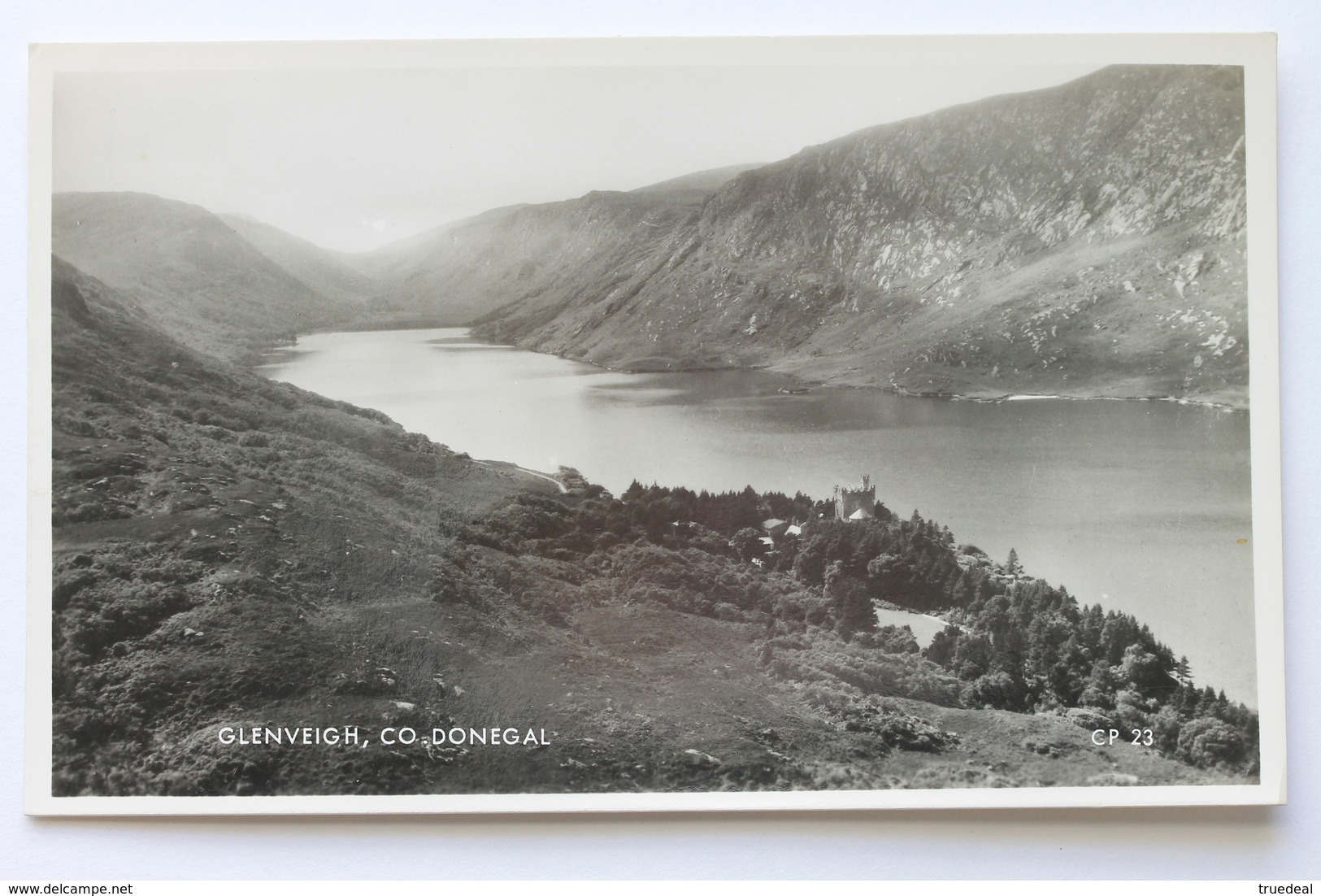 Glenveigh Glenveagh Castle, Co. Donegal, Ireland, Real Photo Postcard - Donegal